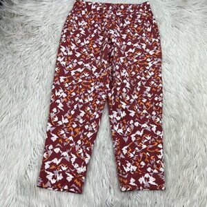 LOGO By Lori Goldstein French Terry Cropped Jogger Pants